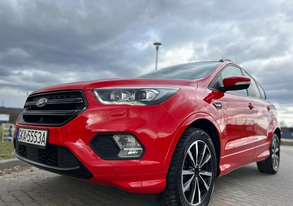 Ford Kuga cena 70002 przebieg: 167538, rok produkcji 2017 z Lębork małe 667